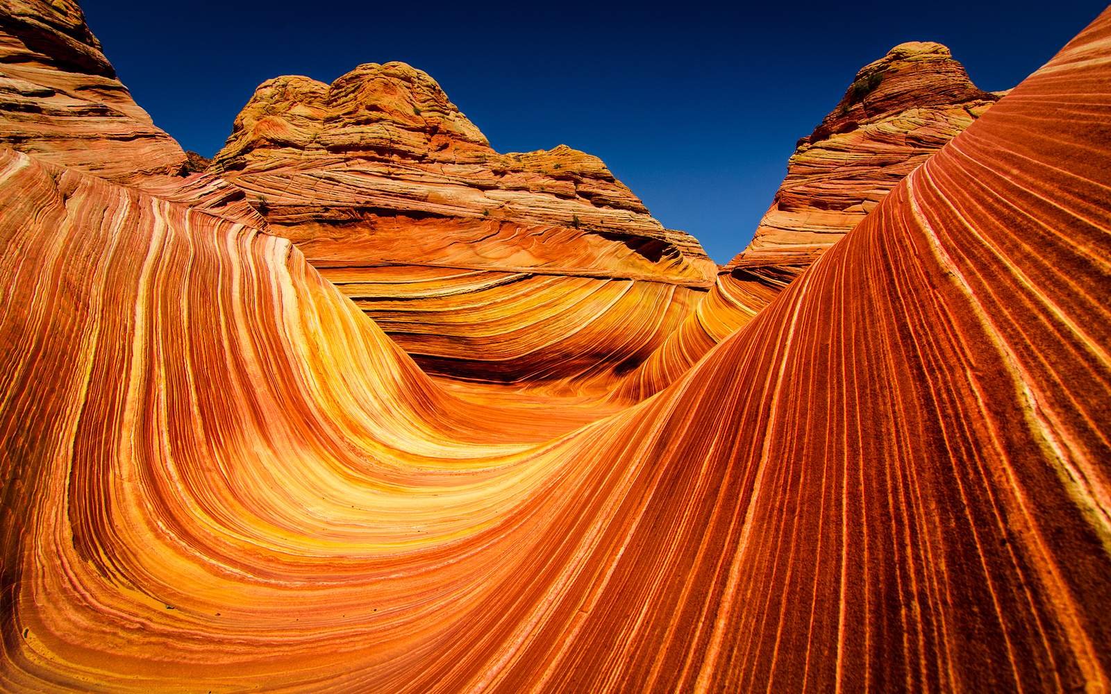 Скальная формация волна, Аризона