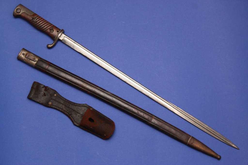 Штык к винтовке маузер к98. 1884/98г. Штык-нож маузер 98к. Штык винтовки маузер. Штык гевер 98.