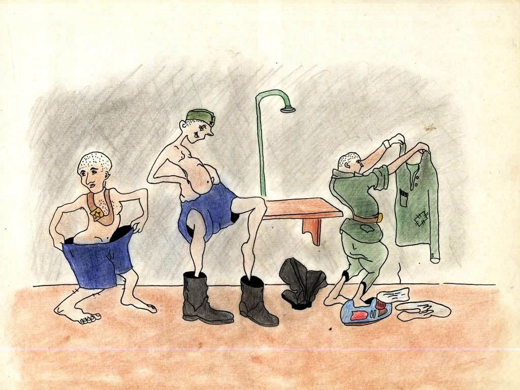 Солдатские будни рисунки