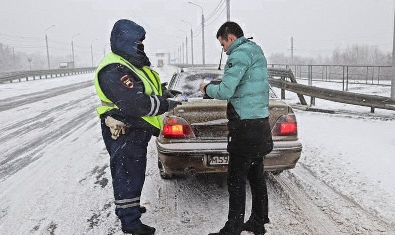 Если остановили гаишники на каракате