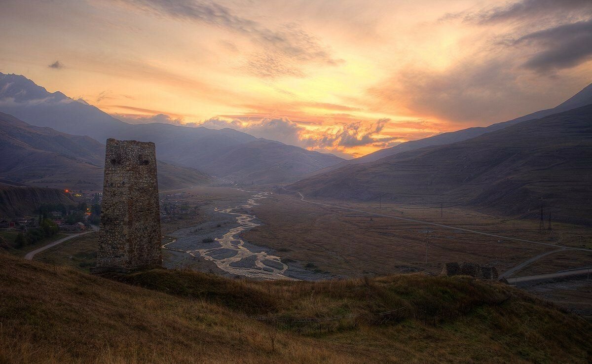 Село Даргавс Северная Осетия