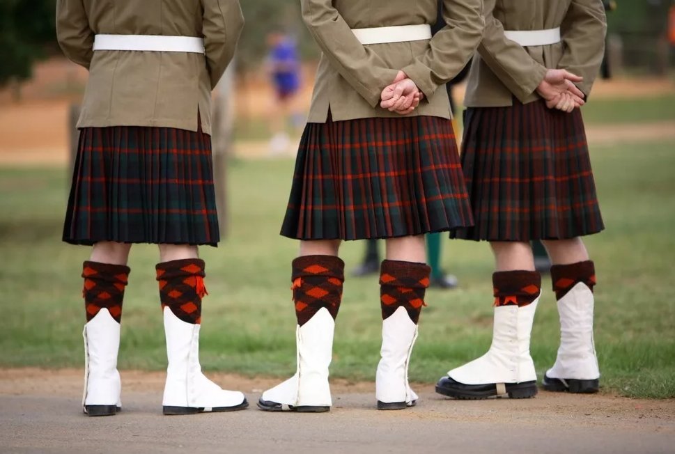 Бреют ли ноги шотландцы