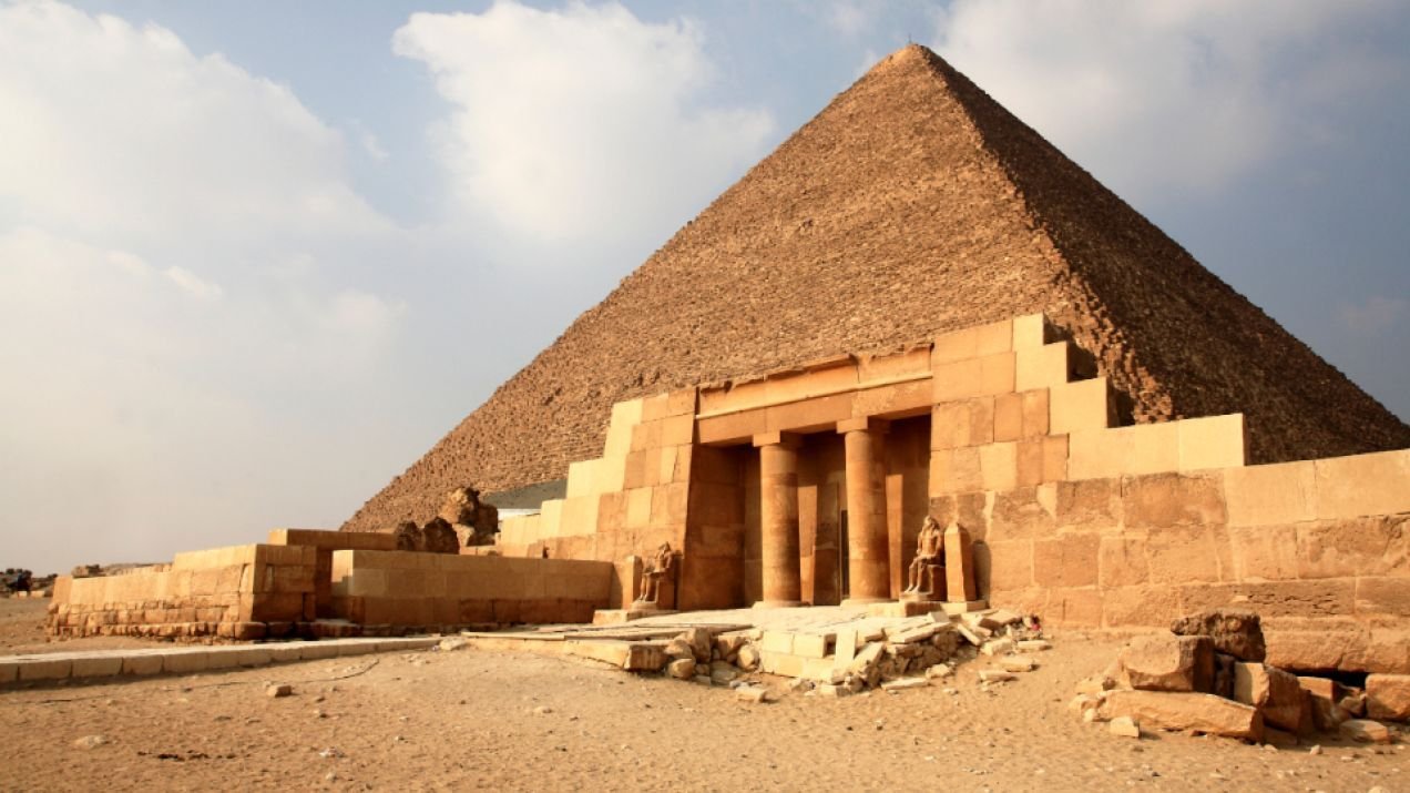 Какой фундамент у пирамиды хеопса