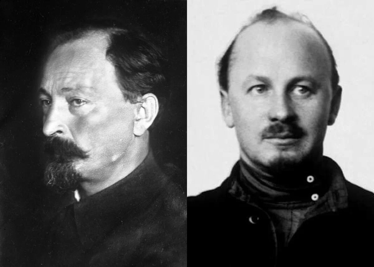 Лидер левых коммунистов выступавших против брестского. Бухарин и Ленин. Левые коммунисты