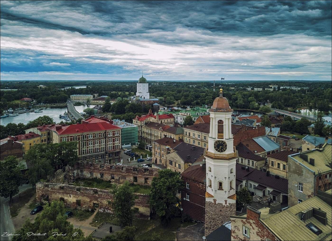 Город выборг старый город фото