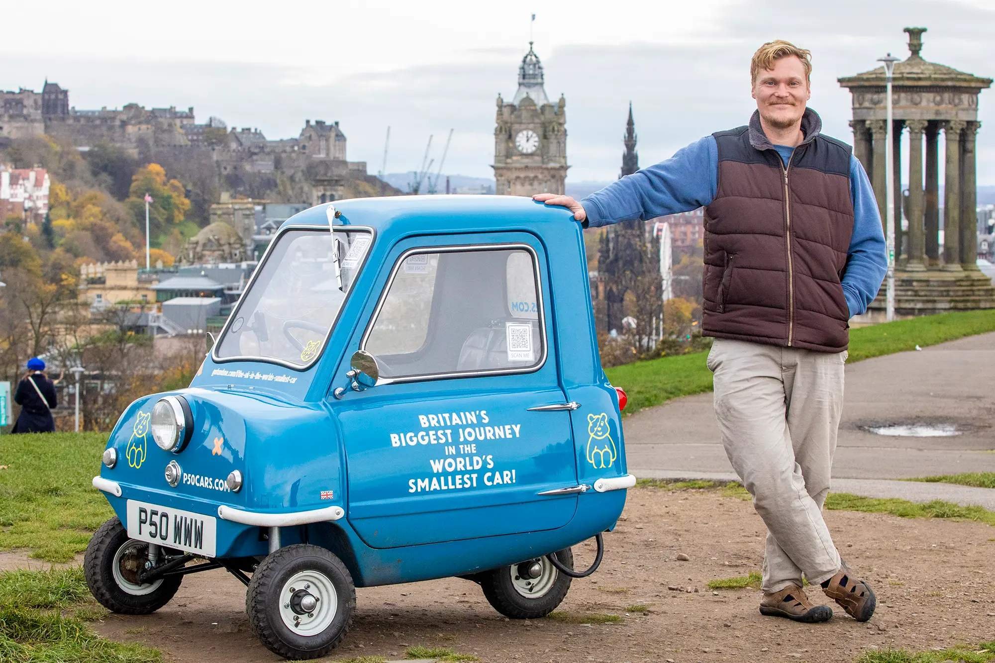 Самый маленький автомобиль Peel p50