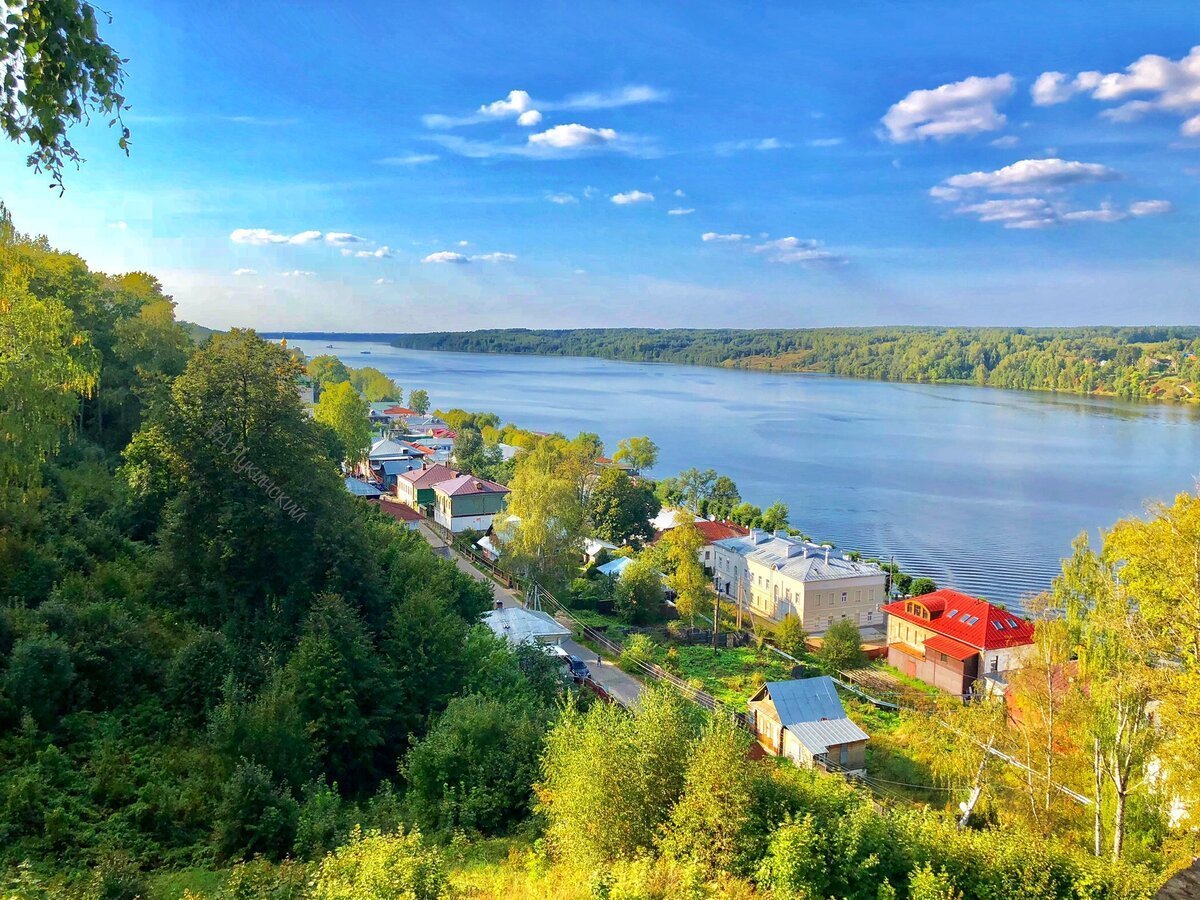 плес фото города достопримечательности
