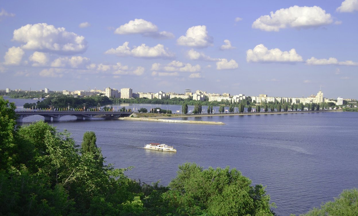 Водохранилище Воронеж левый берег