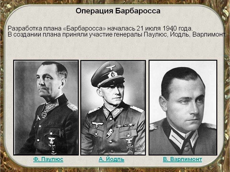 План барбаросса картинки