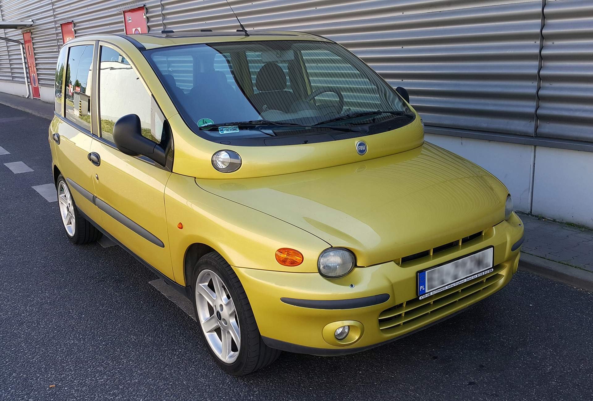 Fiat multipla фото салона