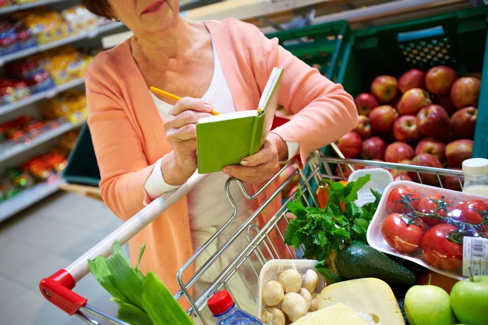 Фото закупки продуктов