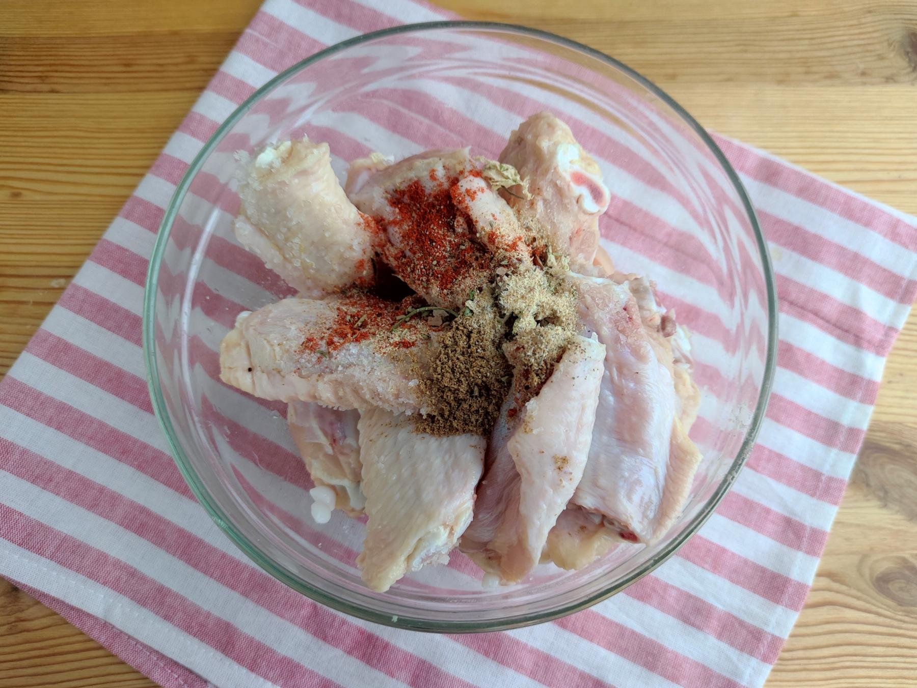 Курица в солевом растворе. Курица в солевом растворе