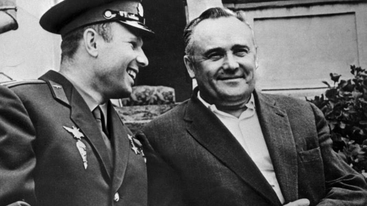 Королёв и Гагарин 1961