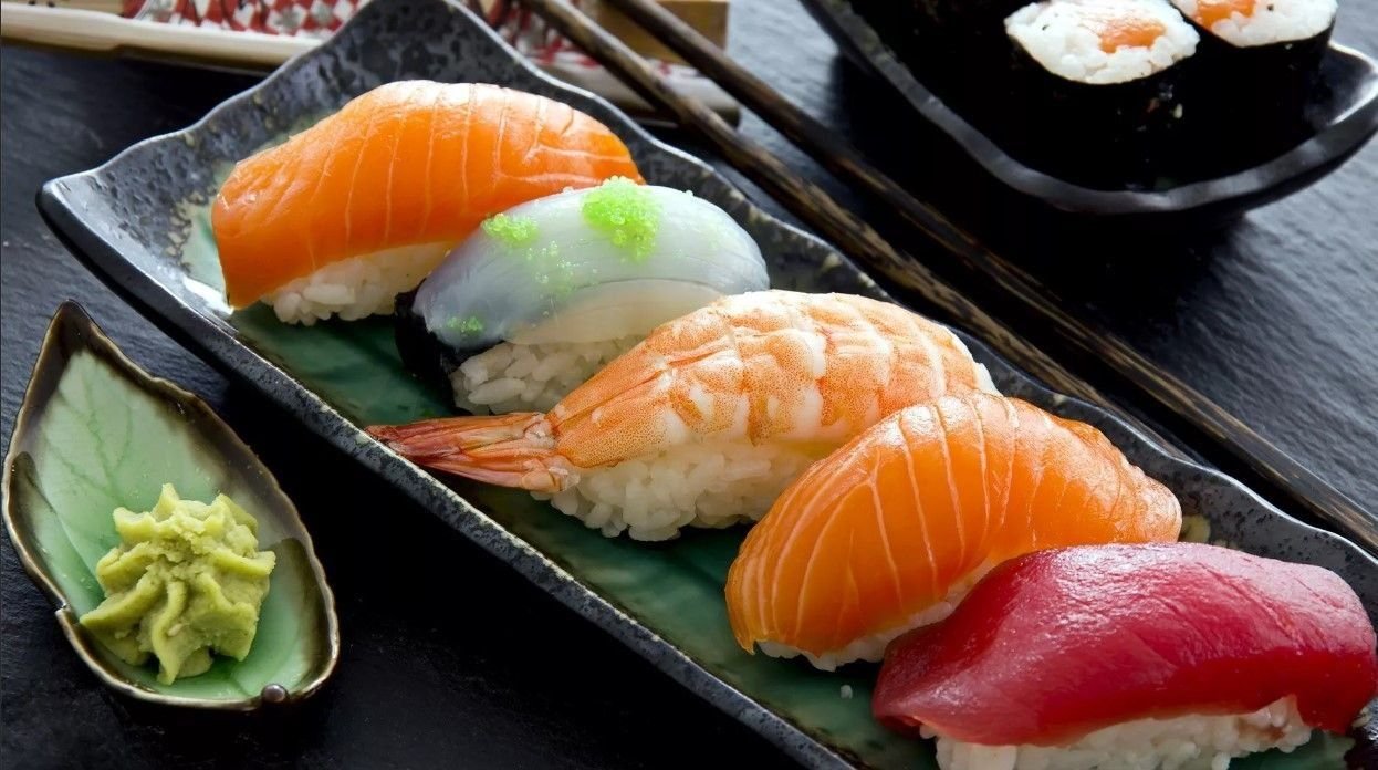 Японские суши настоящие