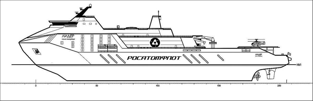 Чертежи ледокола лидер