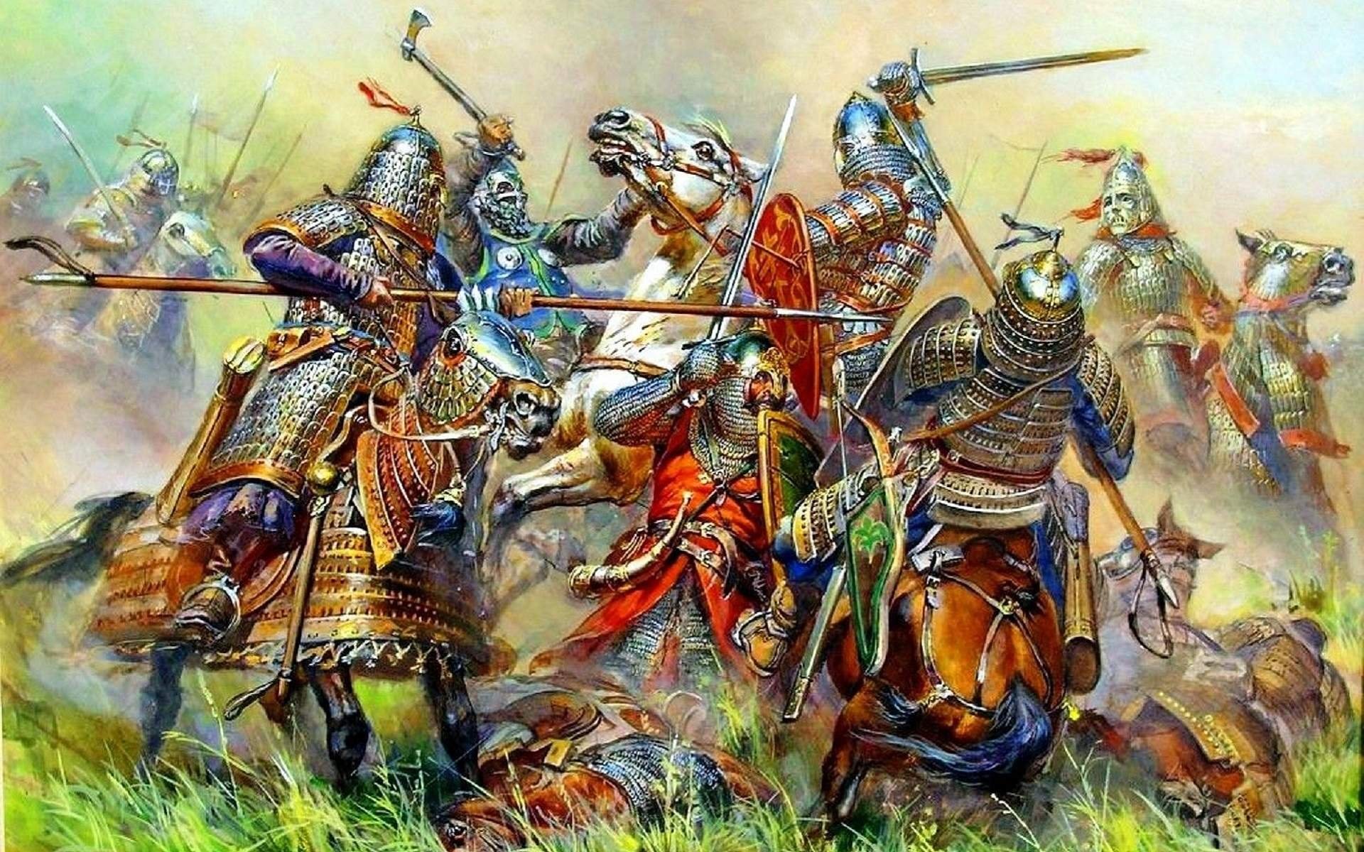 Борьба руси с половцами картинки
