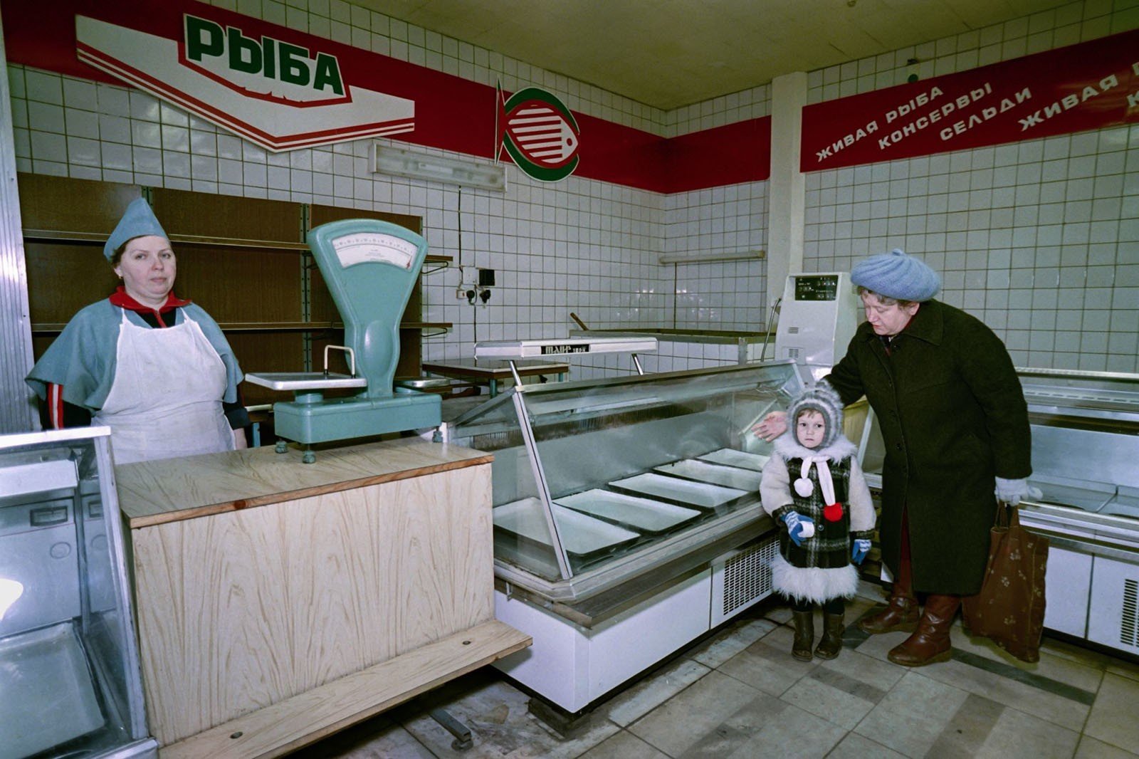 Пустые магазины в СССР