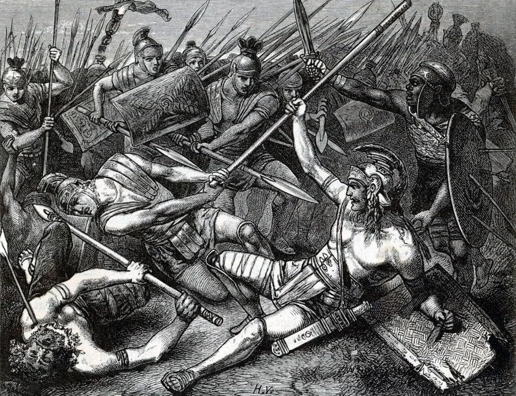 восстание спартака в древнем риме. э. Auxilia древний рим. восстание римской империи. «гибель спартака» (николо санези).