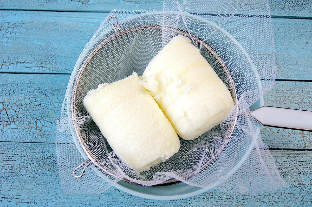 Рецепт творожного сыра из кефира замороженного в домашних условиях с фото