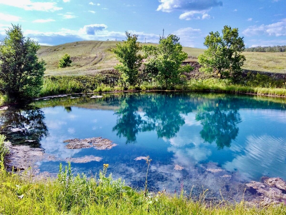 Голубое озеро Самарская область