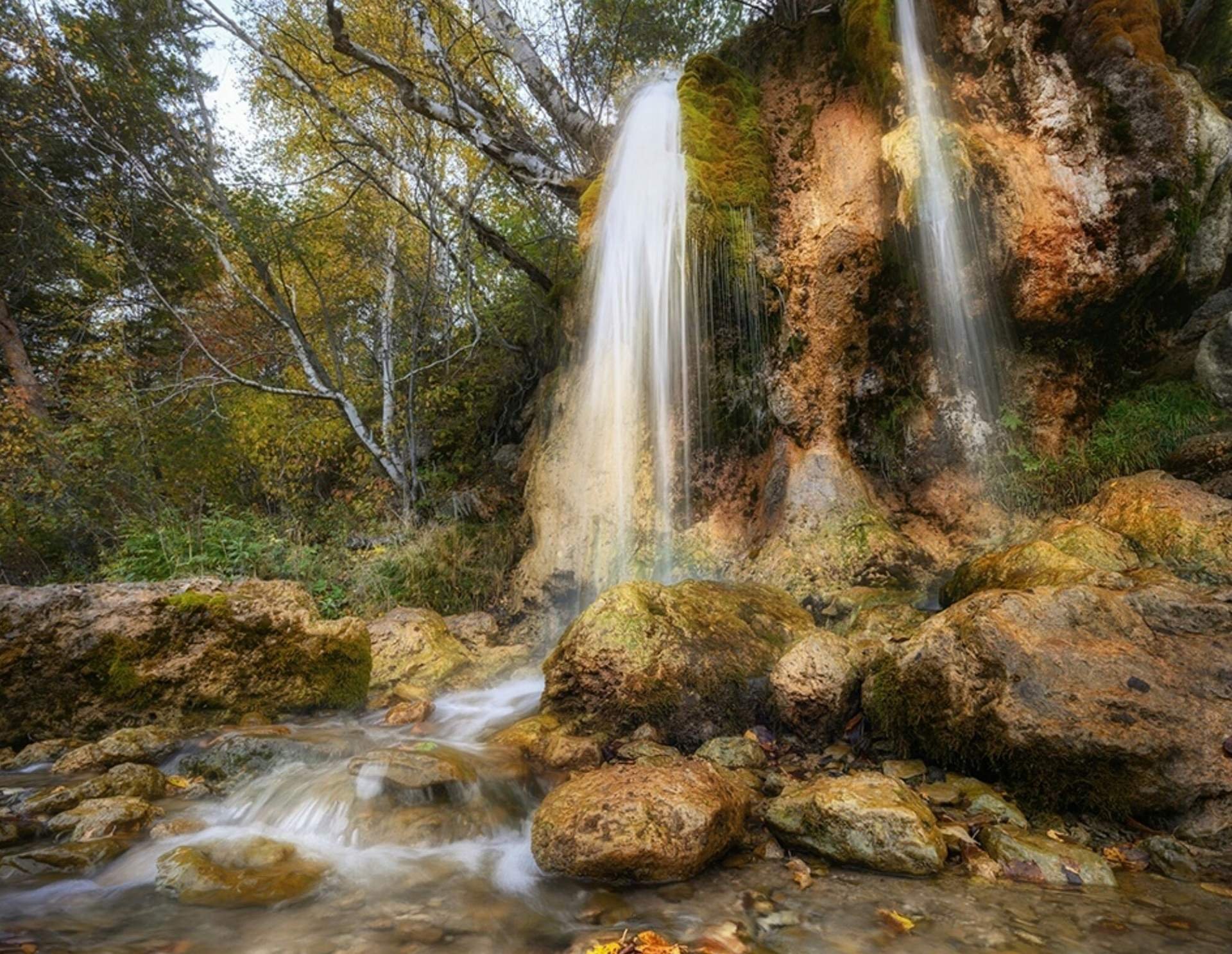 Водопад Плакун в Суксуне