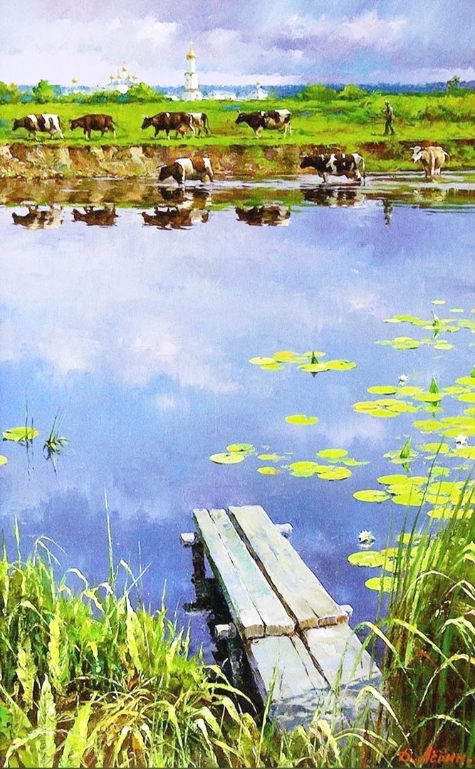 Названия картин дмитрия левина