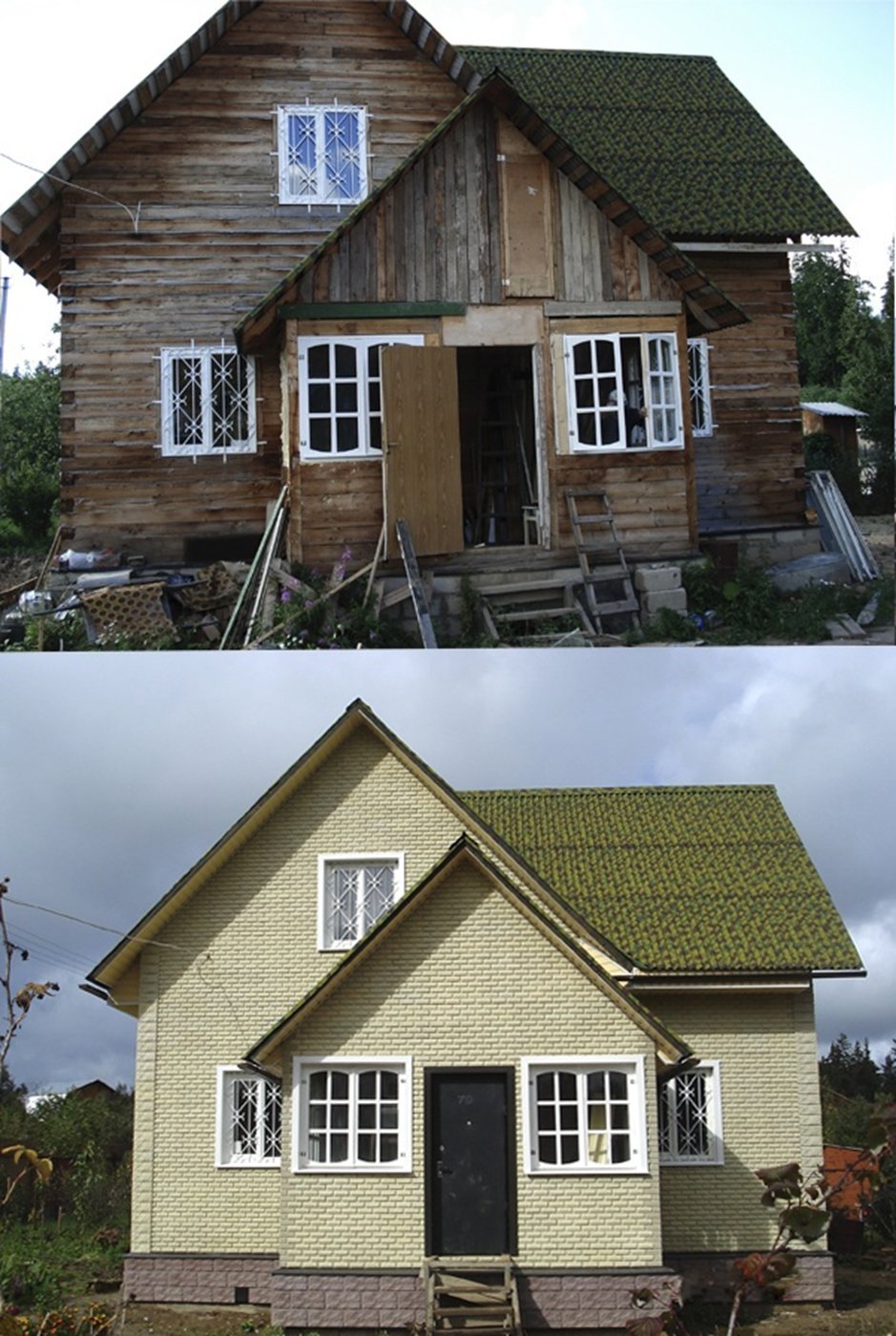 Реконструкция деревянного дома