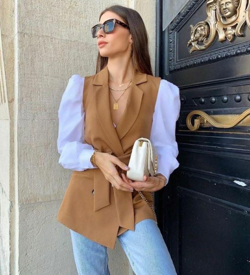 Модная жилетка: 10 стильных идей на весну 2022 | INFO💗STYLE | Пульс Mail.ru