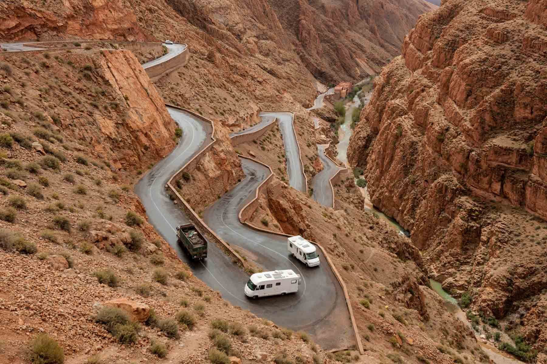 Трасса ущелье Дадес, Марокко