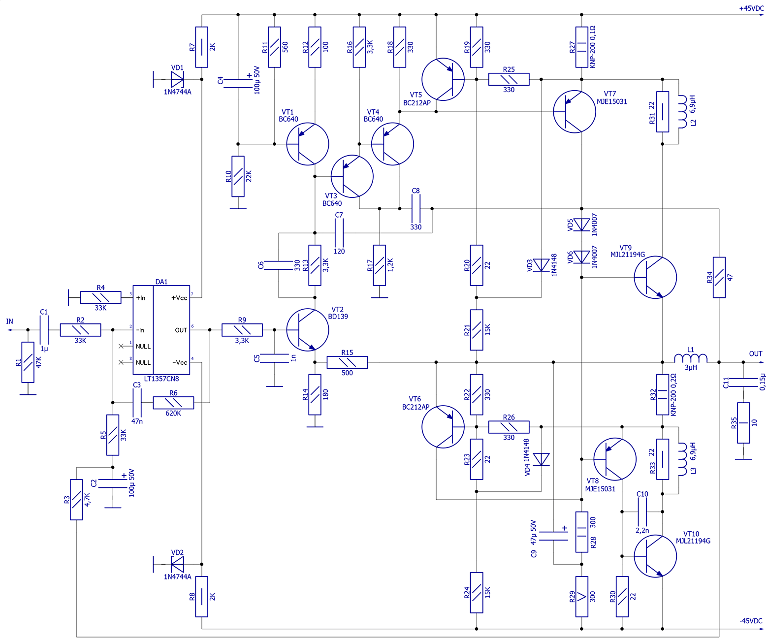 Quad 909 схема