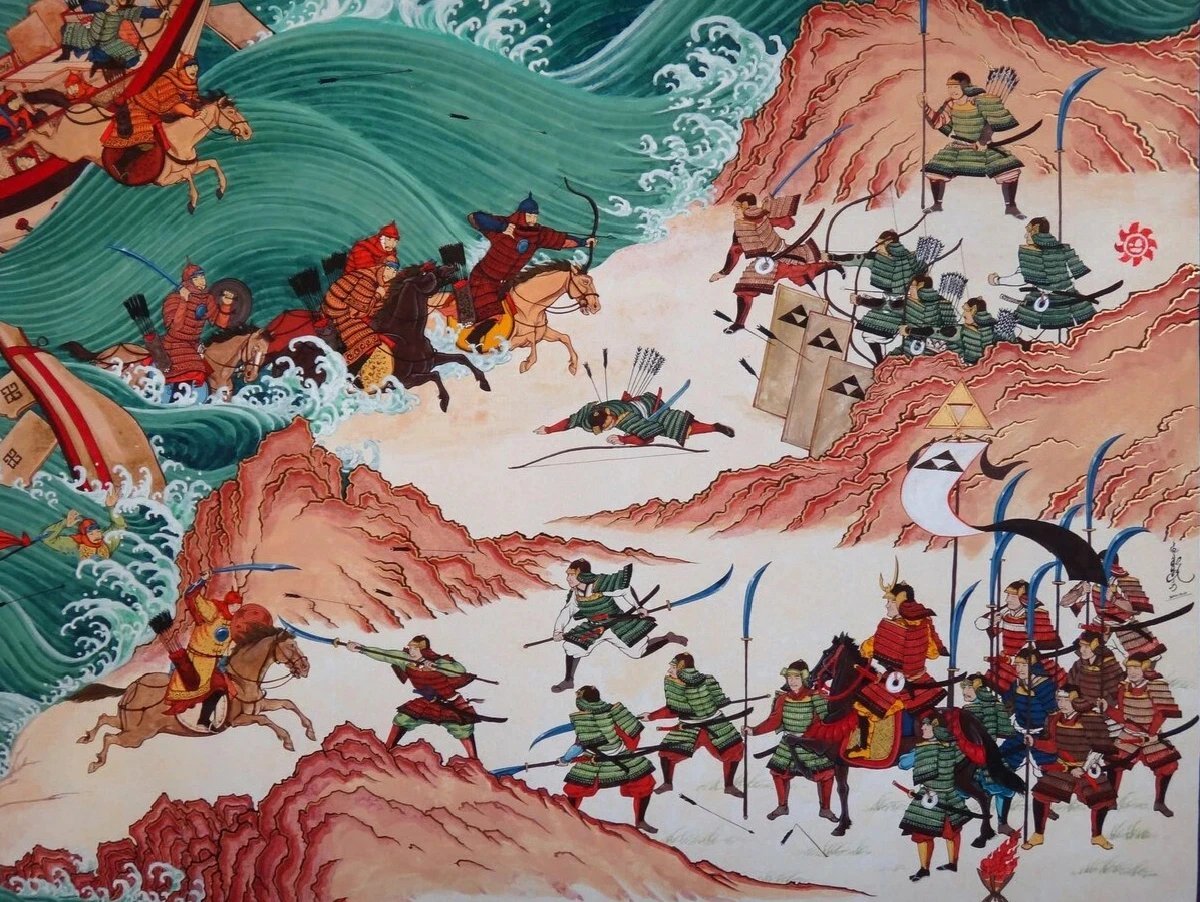 монгольские вторжения в японию