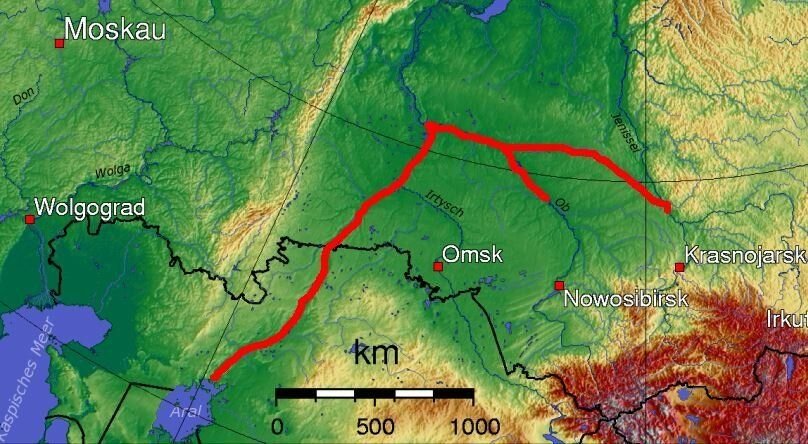 Поворот сибирских рек в среднюю азию проект