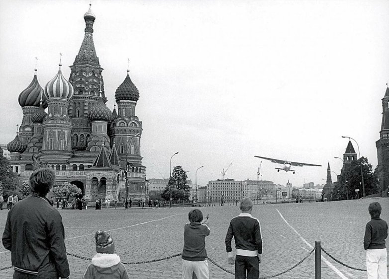 Матиас руст на красной площади 1987 фото