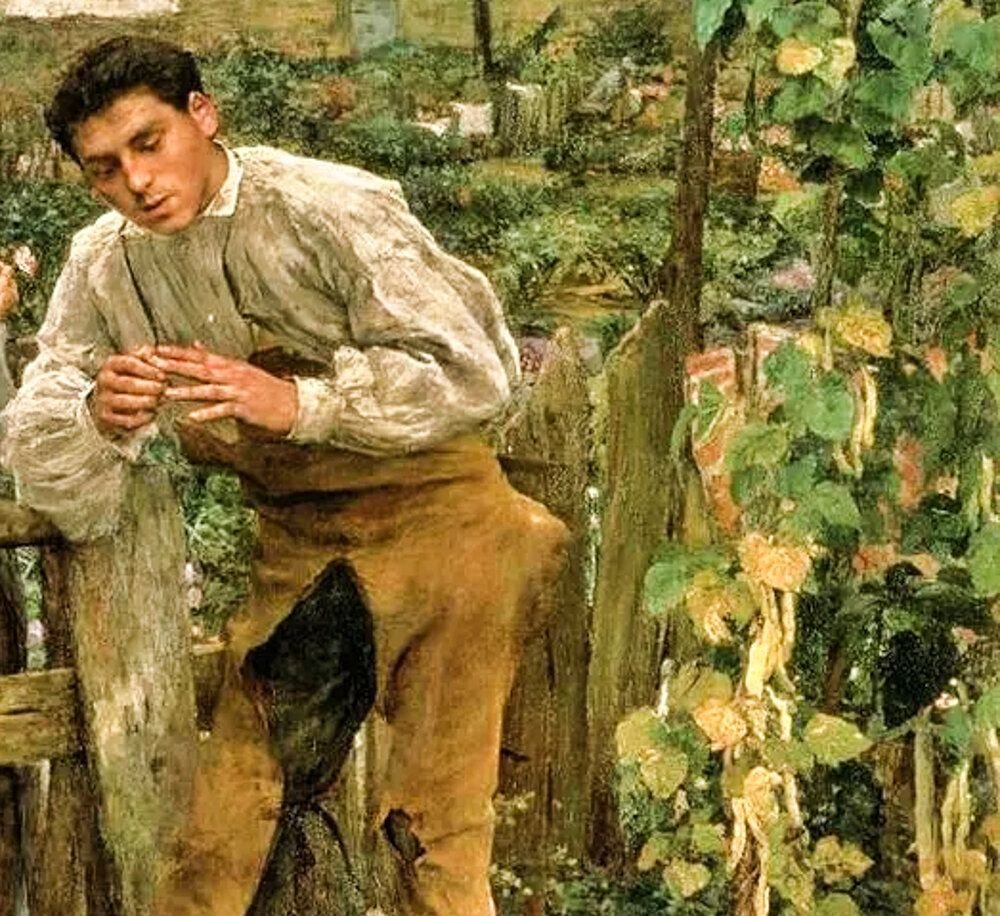 Деревенская любовь картина жюль бастьен