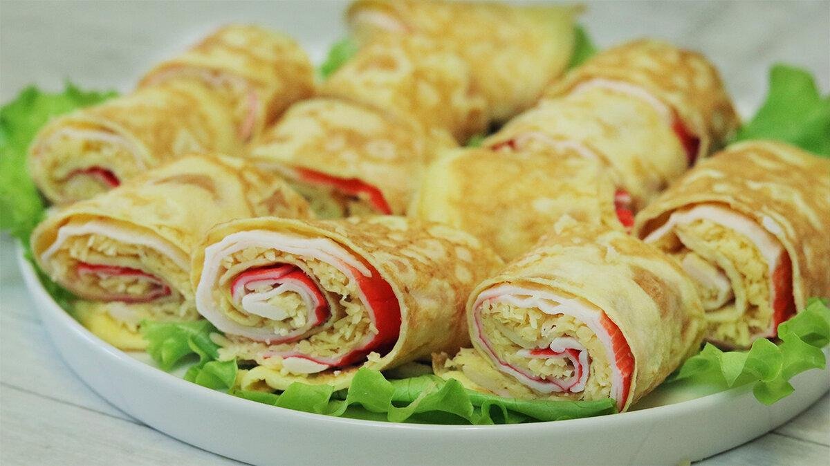 Начинка для блинчиков на праздничный стол рецепты с фото простые и вкусные