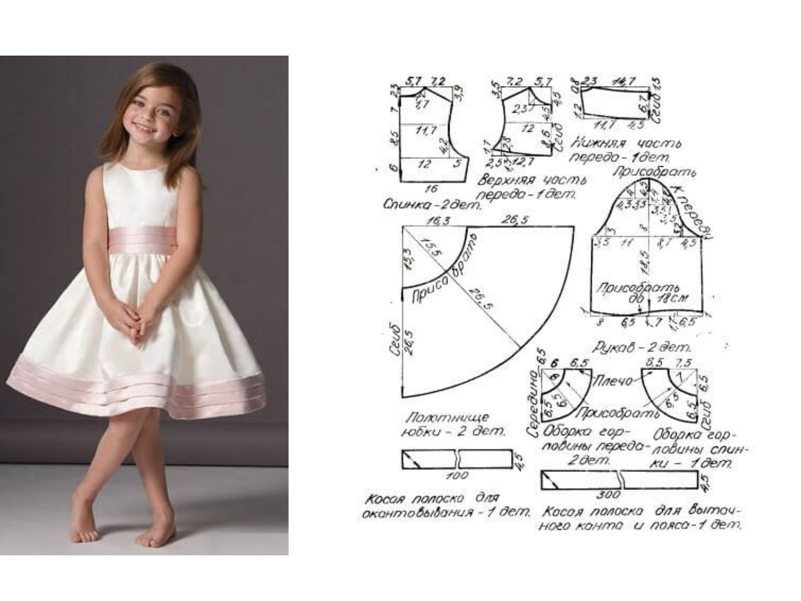 Детские платья из гипюра фото и выкройки