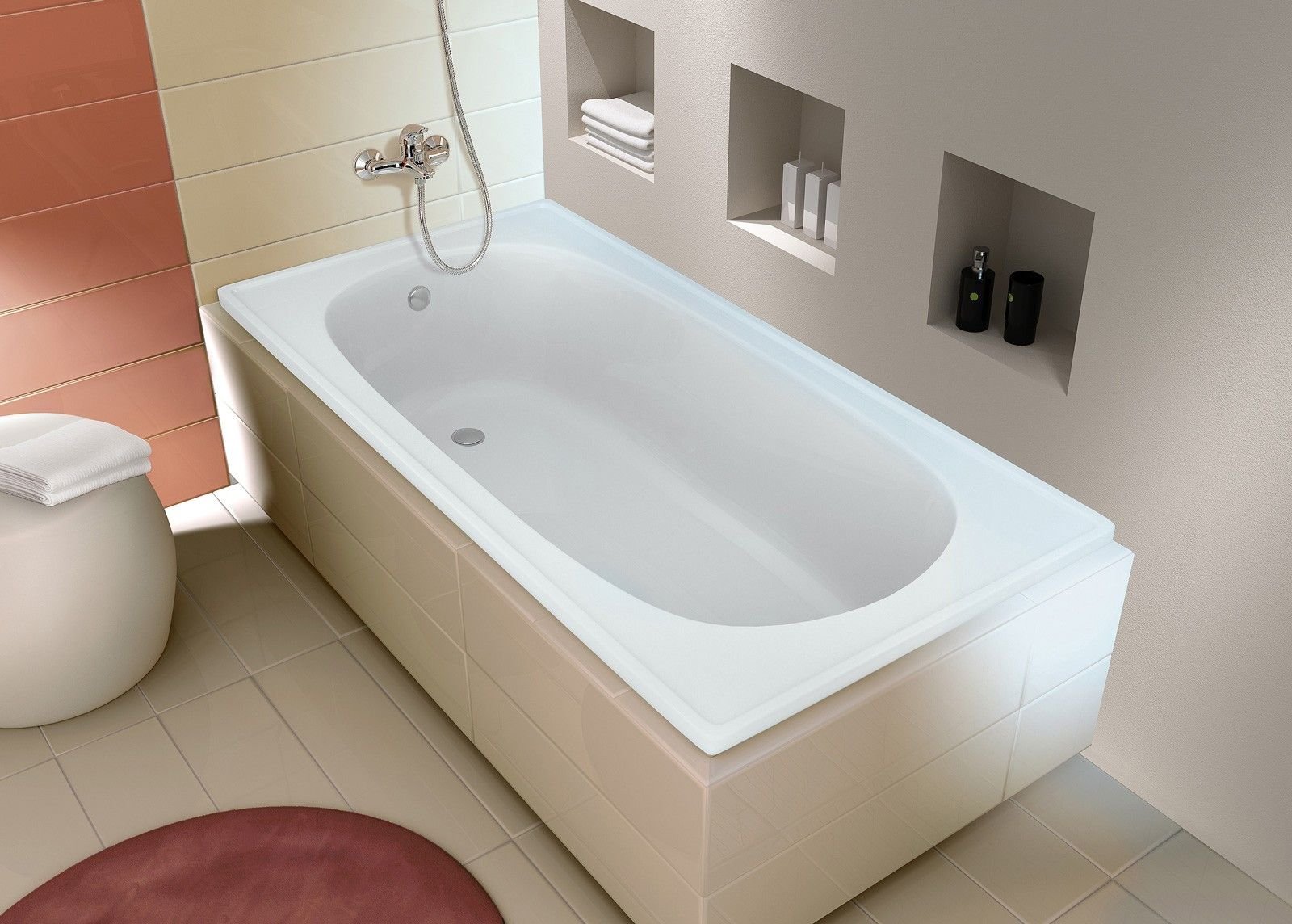 Дизайн ванны с ванной 120 на 70