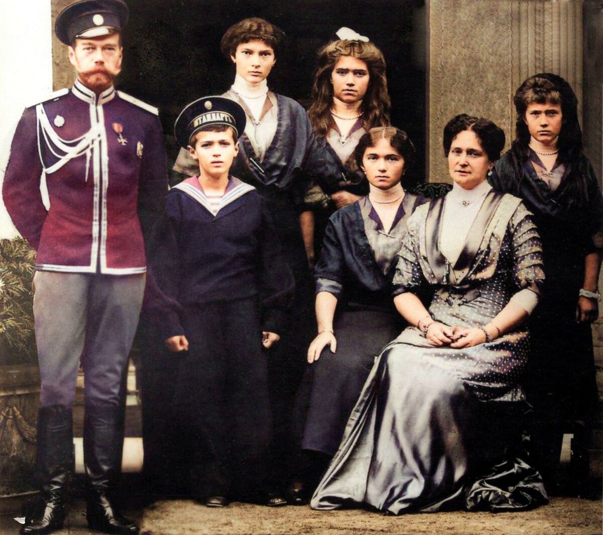 Николай II Романов семья