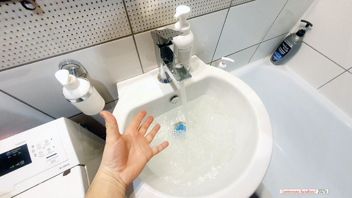 Спасет ли перелив раковины от потопа, если забыть кран открытым ...?