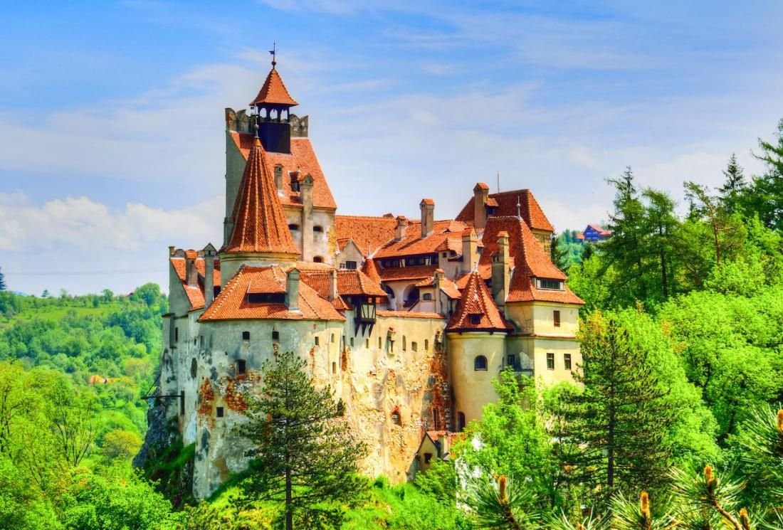 Румыния. Трансильвания Румыния замок Дракулы. Замок Бран (Bran Castle), Румыния. Брашов Румыния замок Дракулы. Замок графа Дракулы Трансильвания Румыния.