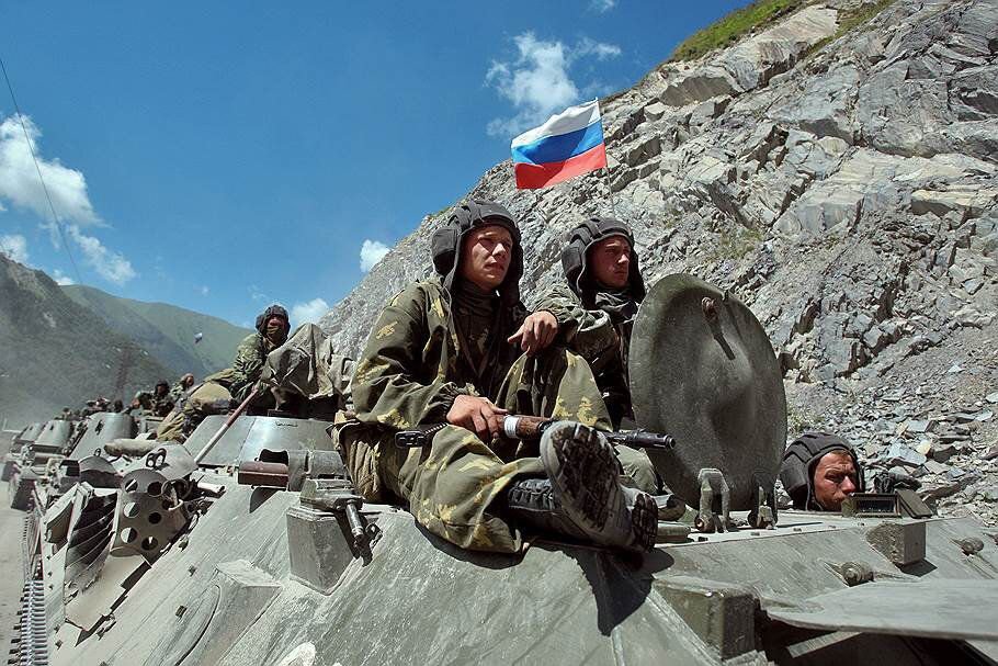 Война в грузии фото