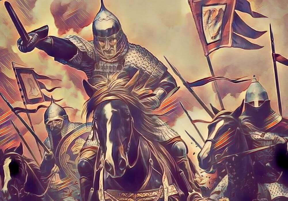 Какую нибудь битву