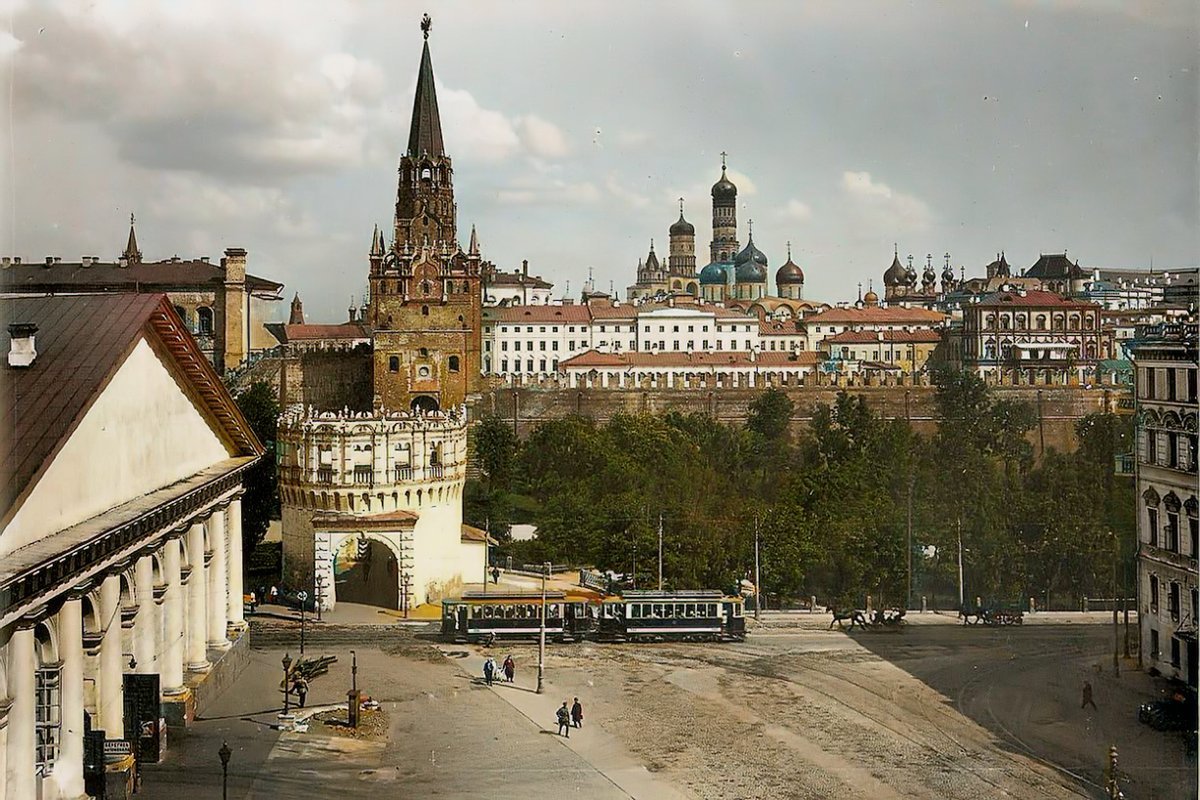 Первые фотографии москва