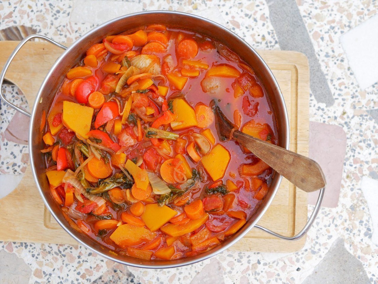 тыква морковь лук