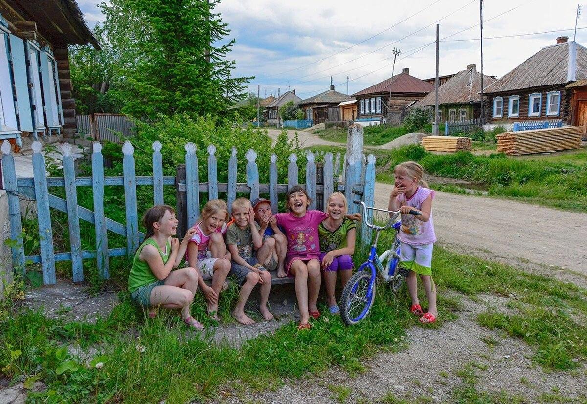 Детство деревенское фото