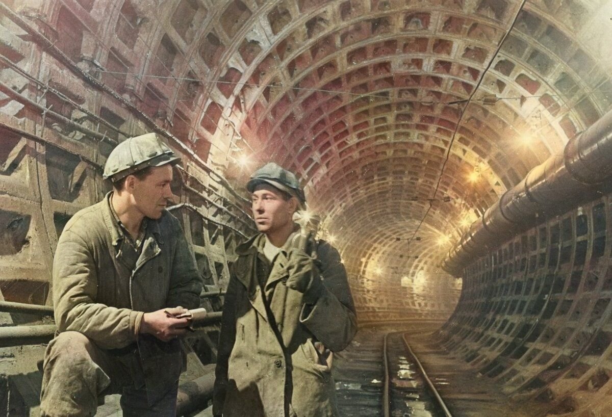 метро 80 годов
