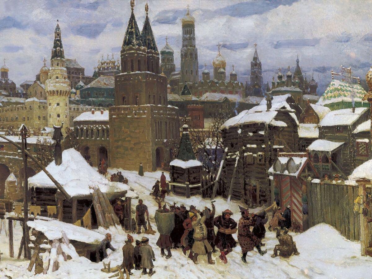 Васнецов картины о москве