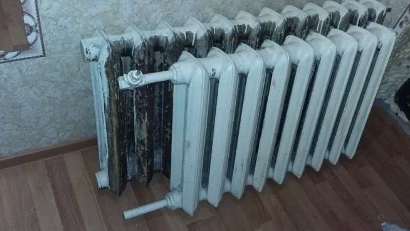 Чугунные батареи старого образца фото