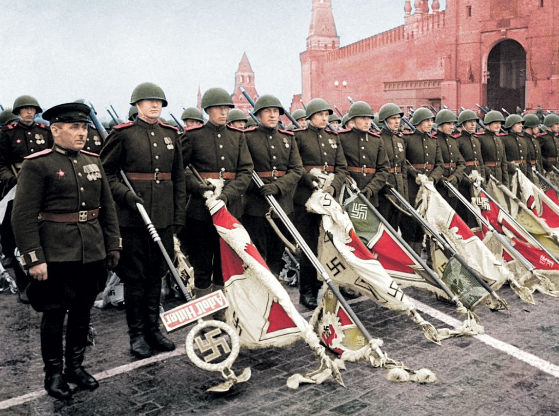 парад победы 1945 года на красной площади в москве