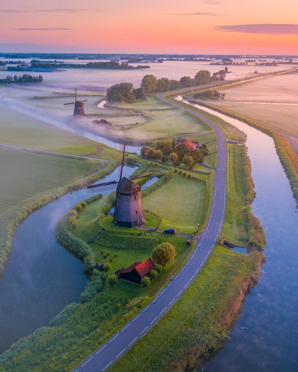 Нидерланды пейзажи